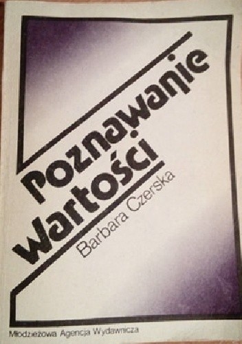 Poznawanie wartości - Barbara Czerska