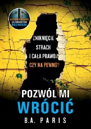 Pozwól mi wrócić - B.A. Paris
