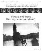 Pressje, teka 2 / 2002. Europa Środkowa – mit czy rzeczywistość? - Redakcja pisma Pressje