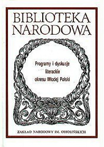 Programy i dyskusje literackie okresu Młodej Polski - Maria Podraza-Kwiatkowska
