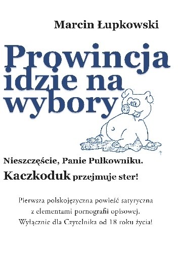 PROWINCJA IDZIE NA WYBORY. NIESZCZĘŚCIE, PANIE PUŁKOWNIKU. KACZKODUK PRZEJMUJE STER! - Marcin Łupkowski