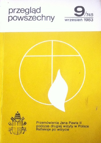 Przegląd powszechny 9/745 wrzesień 1983 - praca zbiorowa