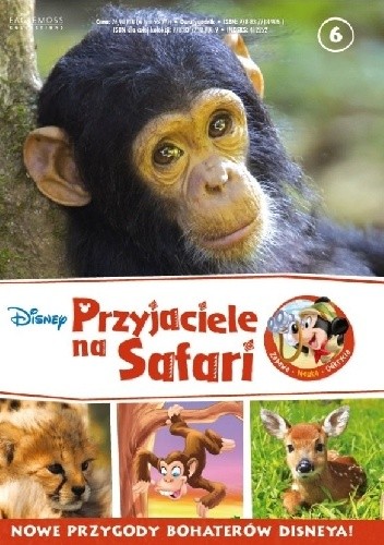 Przyjaciele na Safari. Szympansiątka. Gepardy. Jelenie. - praca zbiorowa