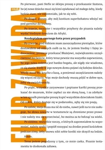 Rozdeptałem czarnego kota przez przypadek - Filip Zawada