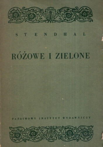 Różowe i zielone - Stendhal