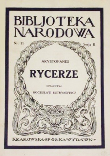 Rycerze - Arystofanes
