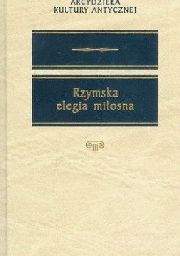 Rzymska elegia miłosna - Owidiusz