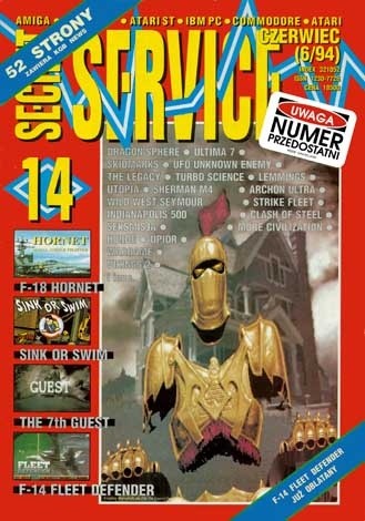Secret Service 14 (czerwiec 1994) - Redakcja Miesięcznika Secret Service