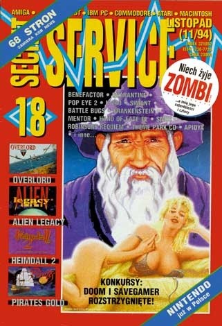 Secret Service 18 (listopad 1994) - Redakcja Miesięcznika Secret Service
