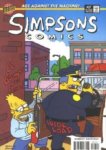 Simpsons Comics #37 - The Absent Minded Protestor - Matt Abram Groening