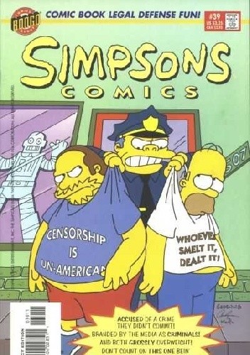 Simpsons Comics #39 - Sense and Censorability - Matt Abram Groening