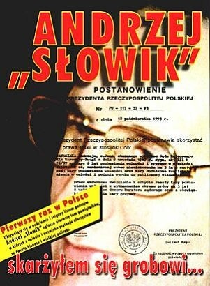 Skarżyłem się grobowi... - Andrzej \Słowik\ Zieliński