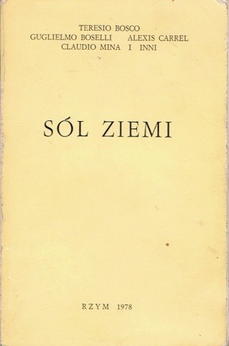 Sól ziemi - Teresio Bosco