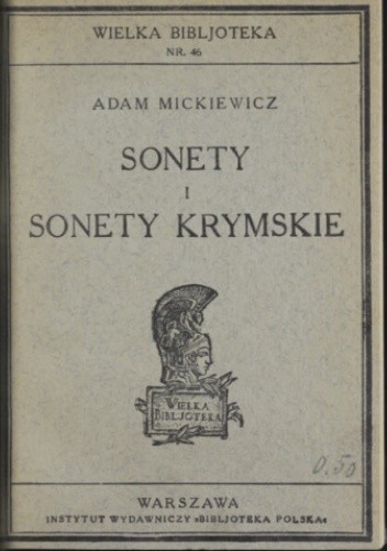 Sonety i Sonety krymskie - Adam Mickiewicz