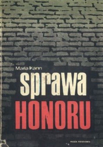 Sprawa honoru - Maria Kann