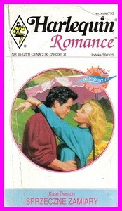 Sprzeczne zamiary - Kate Denton