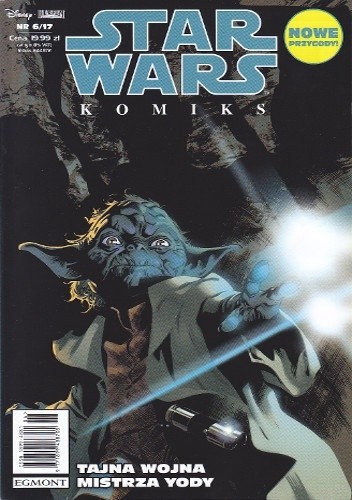 Star Wars Komiks 6/2017 - Tajna wojna mistrza Yody - Salvador Larroca