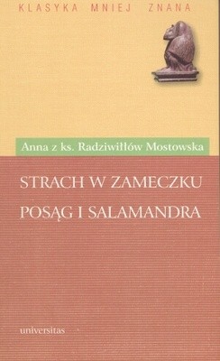 Strach w Zameczku. Posąg i salamandra - Anna Olimpia Mostowska