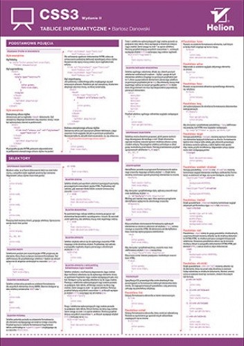 Tablice informatyczne. CSS3. Wydanie II - Bartosz Danowski