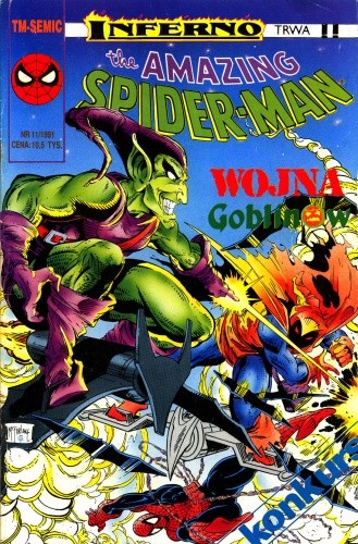 The Amazing Spider-Man 11/1991 - Todd McFarlane