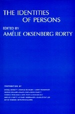 The Identities of Persons - Charles Taylor