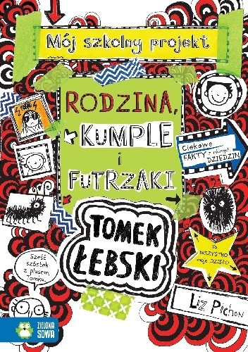 Tomek Łebski. Mój szkolny projekt. Rodzina, kumple i futrzaki - Liz Pichon