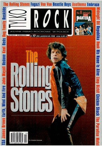 Tylko Rock, nr 10 (86) / 1998 - Redakcja magazynu Teraz Rock