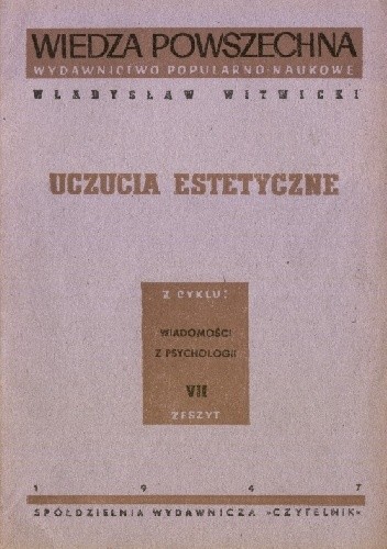 Uczucia estetyczne - Władysław Witwicki