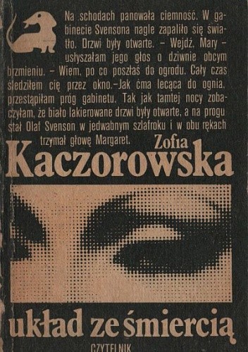 Układ ze śmiercią - Zofia Kaczorowska
