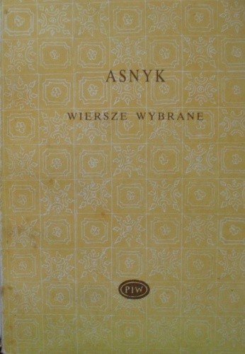 Wiersze wybrane - Adam Asnyk