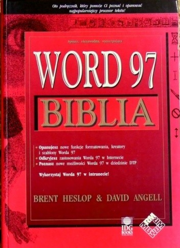 Word 97 Biblia - David Angell
