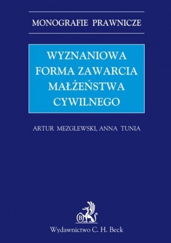 Wyznaniowa forma zawarcia małżeństwa cywilnego - Artur Mezglewski