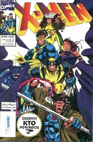 X-Men 8/1996 - Andy Kubert