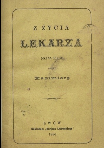 Z życia lekarza - Bronisława Porawska