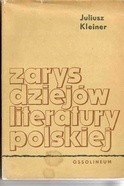 Zarys dziejów literatury polskiej - Juliusz Kleiner