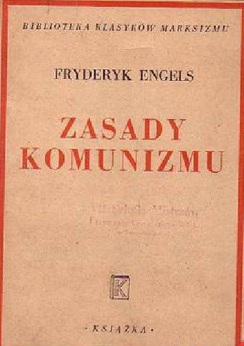 Zasady komunizmu - Fryderyk Engels