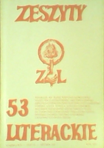 Zeszyty Literackie nr 53 (1/1996) - Redakcja kwartaln. Zeszyty Literackie