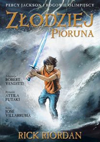 Złodziej pioruna. Powieść graficzna - Rick Riordan