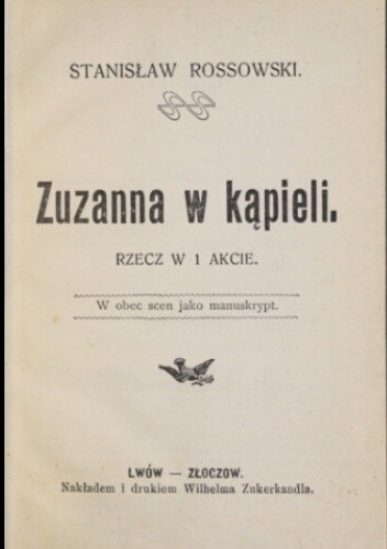 Zuzanna w kąpieli - Stanisław Rossowski