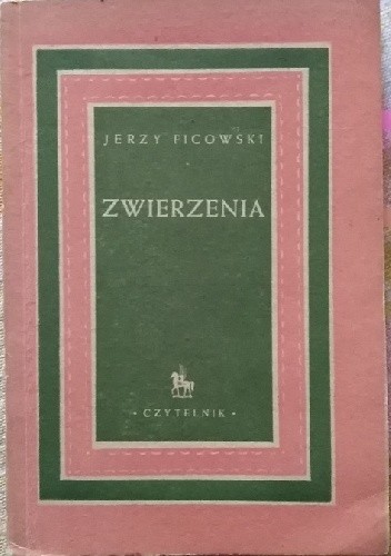Zwierzenia - Jerzy Ficowski