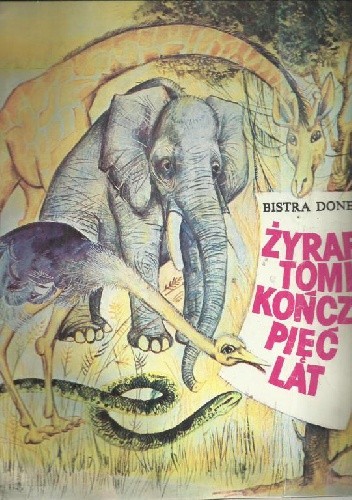 Żyrafa Tomi kończy pięć lat - Bistra Donewa